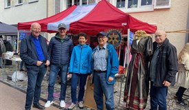 Das Verkäuferteam der Frühschicht